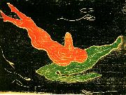 Edvard Munch mote i varldsalltet oil painting reproduction